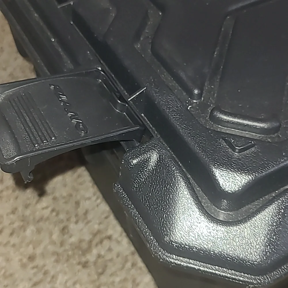Plano Black Storage Box